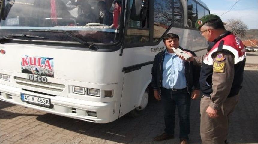 Jandarma Timlerinden Alkol Uygulaması