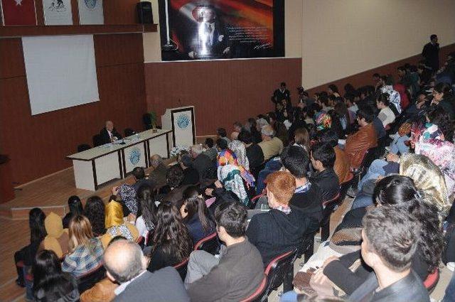 Prof. Dr. Uygur Tazebay&rsquo;dan Nevruz Ve Renkler Konferansı 1