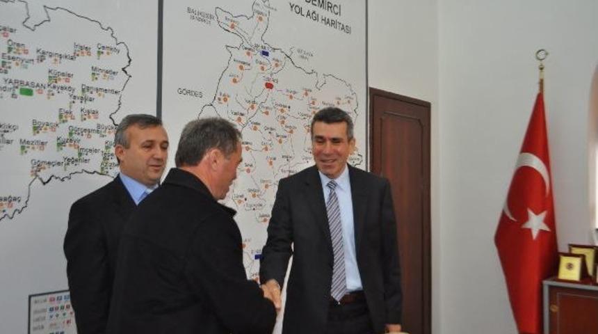 Baro Başkanı Argun'dan, Kaymakam Sezgin'e Ziyaret