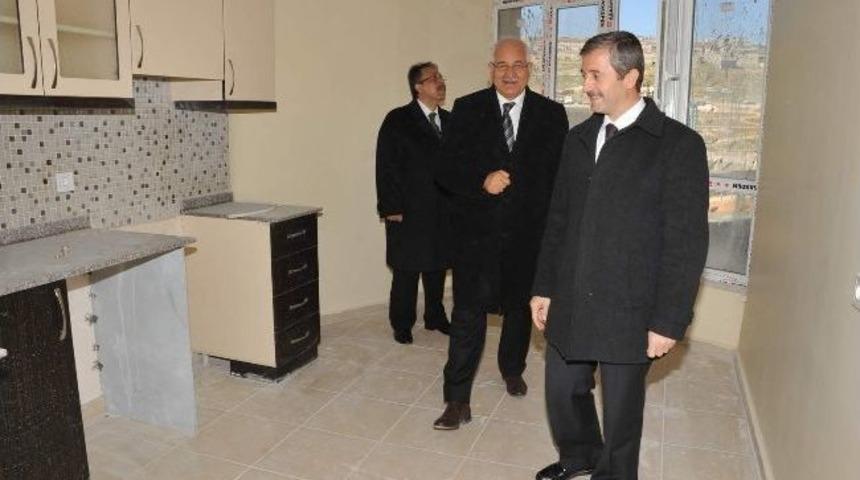 Milletvekili Erdoğan Ve Mazıcıoğlu Yeşilvadi Konutlarını Gezdi
