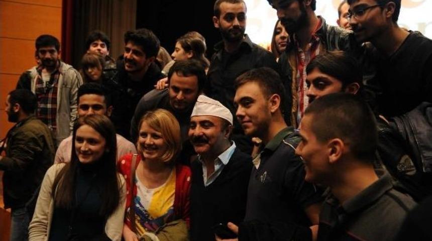 Leyla İle Mecnun Dizisinin Sevilen Karakteri Erdal Bakkal Cengiz Bozkurt &Ouml;ğrencilerle Buluştu