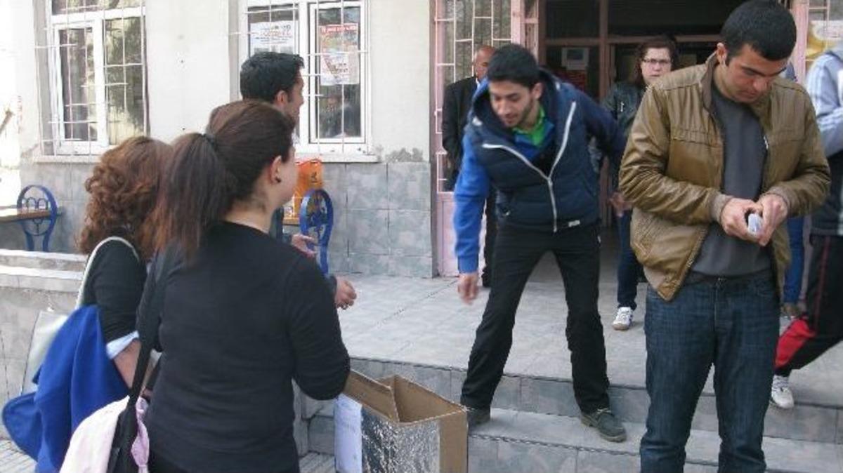 Sınav Kalemleri K&ouml;y Okullarına