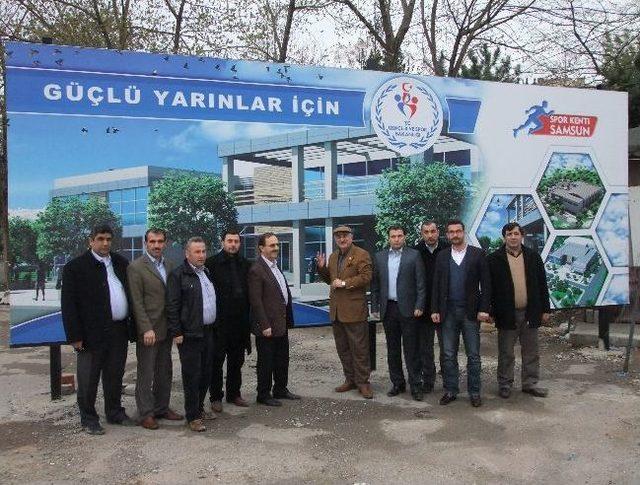 Milletvekili Yeni, Gençlik Merkezi İnşaatını İnceledi