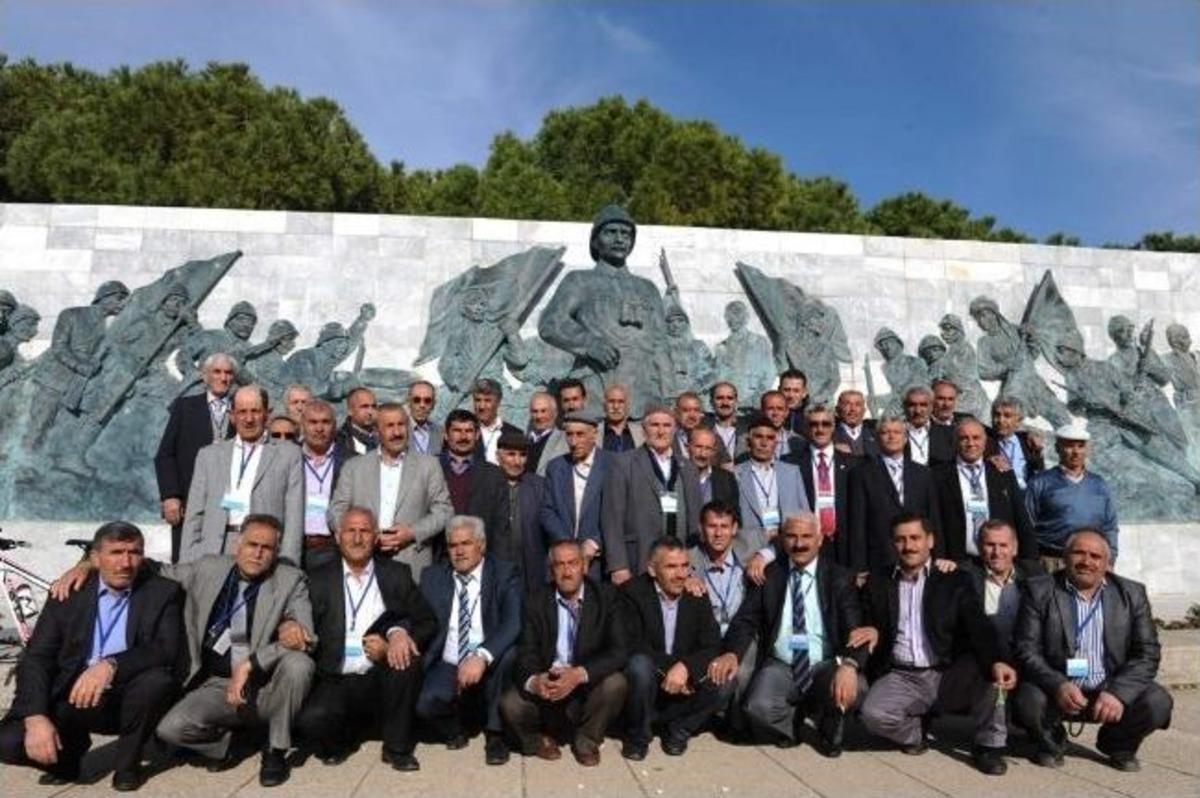 Şehit Yakınları, Gaziler Ve K&ouml;y Muhtarlarının &Ccedil;anakkale Ziyareti