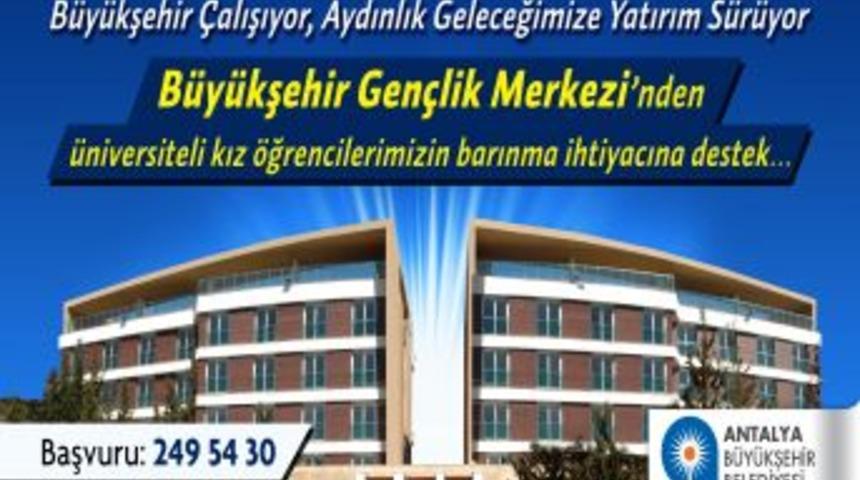 Antalya&rsquo;da Gen&ccedil;lik Sosyal Tesisi&rsquo;ne Başvurular Başladı
