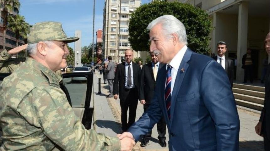 T&uuml;mgeneral Bostancı Aldırmaz&rsquo;ı Ziyaret Etti
