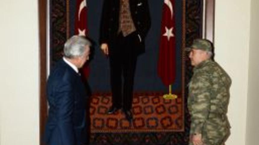 T&uuml;mgeneral Bostancı Aldırmaz&rsquo;ı Ziyaret Etti