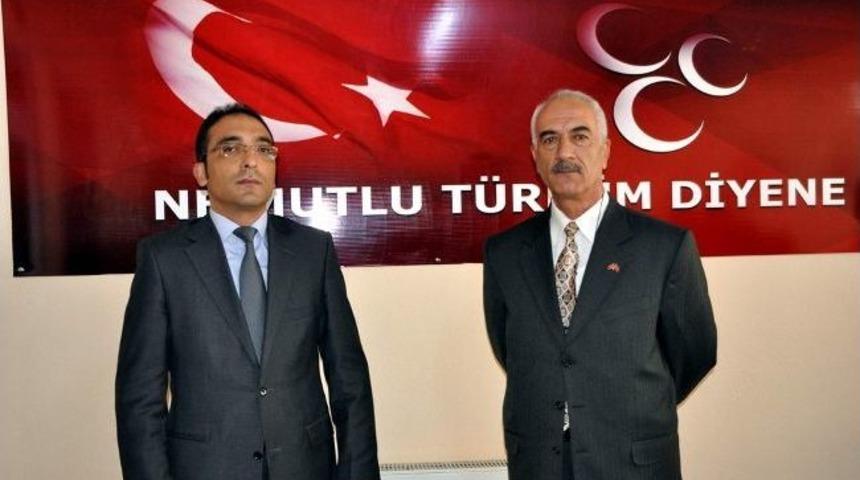 Suşehri Mhp İl&ccedil;e Başkanı Karkın , İstifa Etti