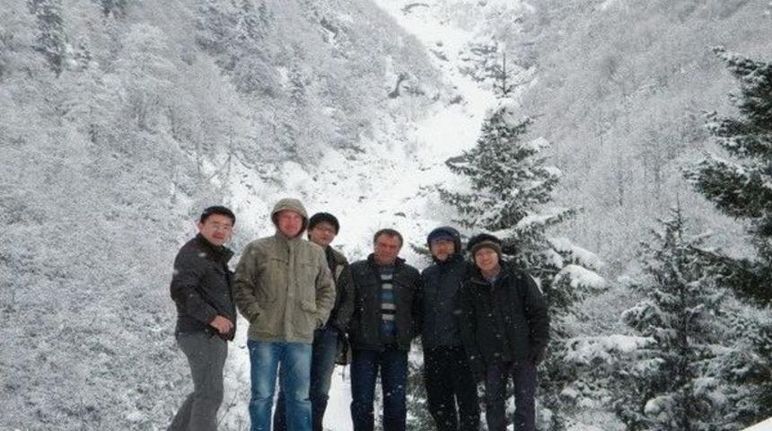 Japonlar Trabzon Ve Rize&rsquo;de &Ccedil;ığ Sahalarında İncelemelerde Bulundu