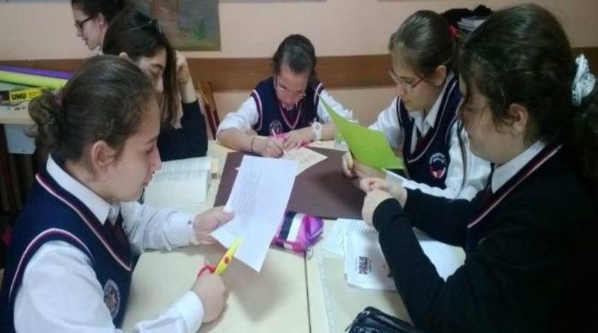 &Uuml;lkem Koleji &Ouml;ğrencilerinden Afiş &Ccedil;alışması