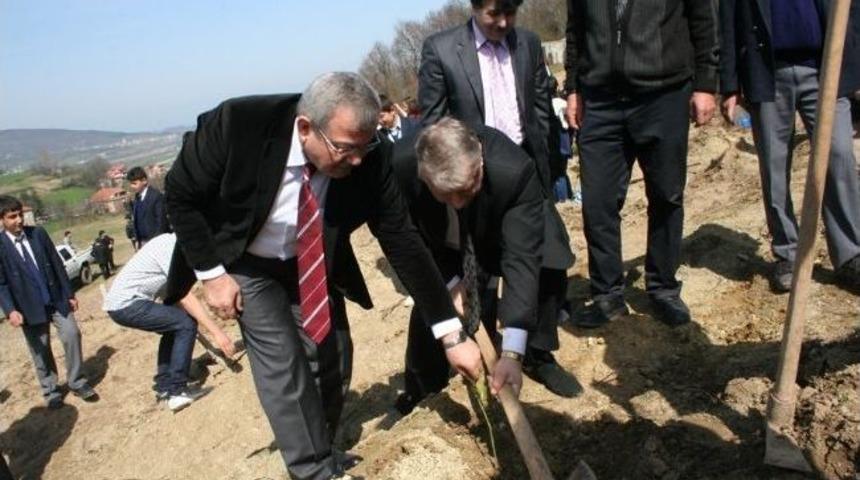 Alkol İle M&uuml;cadele Derneğinden &Ccedil;aycuma&rsquo;ya 1500 Fidan Dikildi