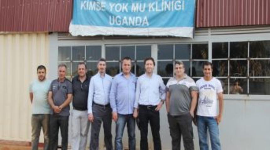 SAGİAD Jinja&rsquo;da Okul Ve Hastane Inşaatını Gezdi