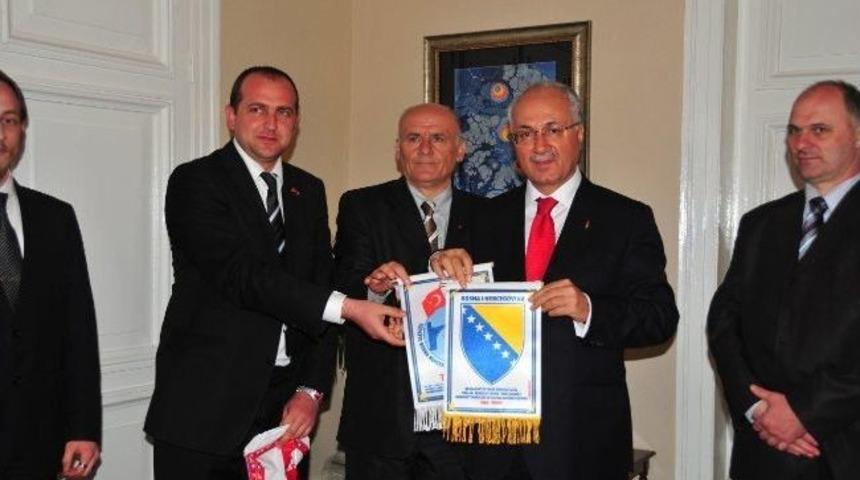 Yabancı Konuklardan Vali Daş&ouml;z&rsquo;e Ziyaret