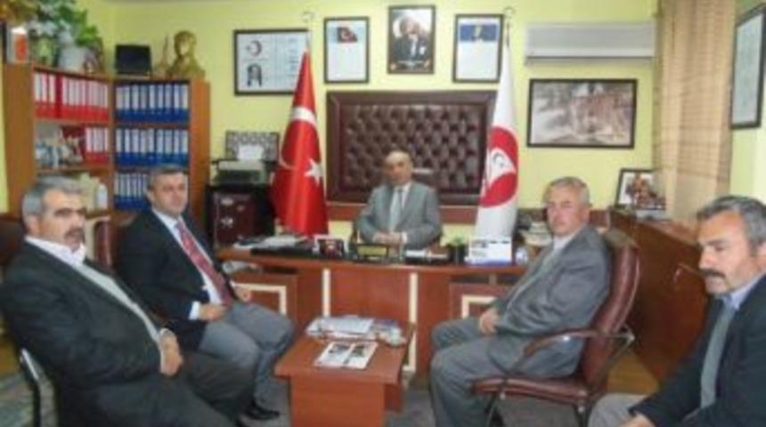 &Ouml;demiş İtfaiye M&uuml;d&uuml;r&uuml;, Muhtarları Ziyaret Etti