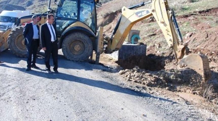 Şırnak Belediyesi'nden Alt Yapı &Ccedil;alışmaları