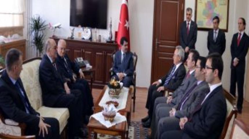 Bed&uuml;k Ve Demirel'den Vali Şahin'e Ziyaret