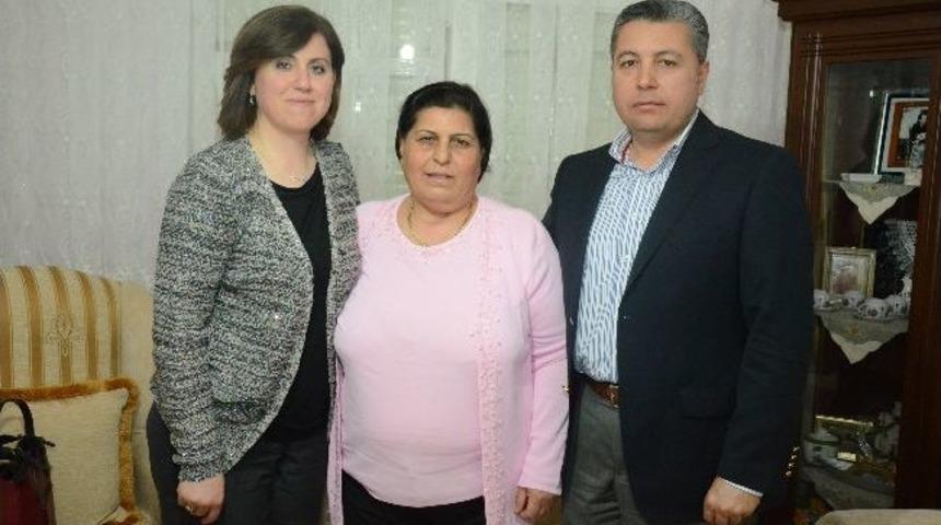 Emniyet M&uuml;d&uuml;r&uuml; Aktaş&rsquo;tan Şehit Ailelerine Ziyaretler Devam Ediyor