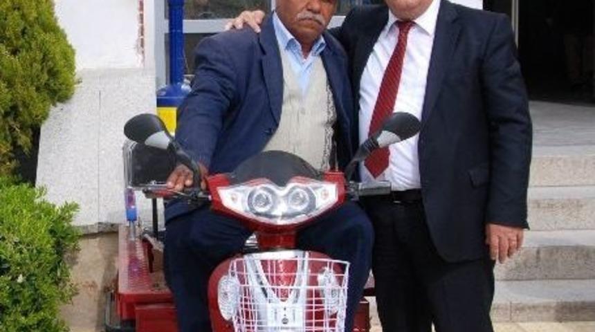 Başkan Kamacı, Engelli Babasının İsteğini Yerine Getirdi