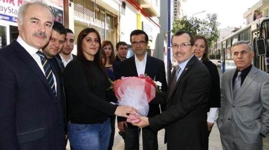 Milletvekili Aydemir, Salihli&rsquo;de Esnaf Gezisi Yaptı