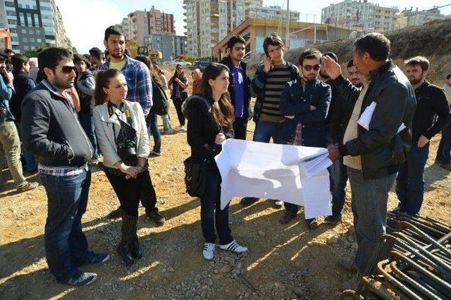 Gen&ccedil; M&uuml;hendisler T&uuml;nel İnşaatını Gezdi 1