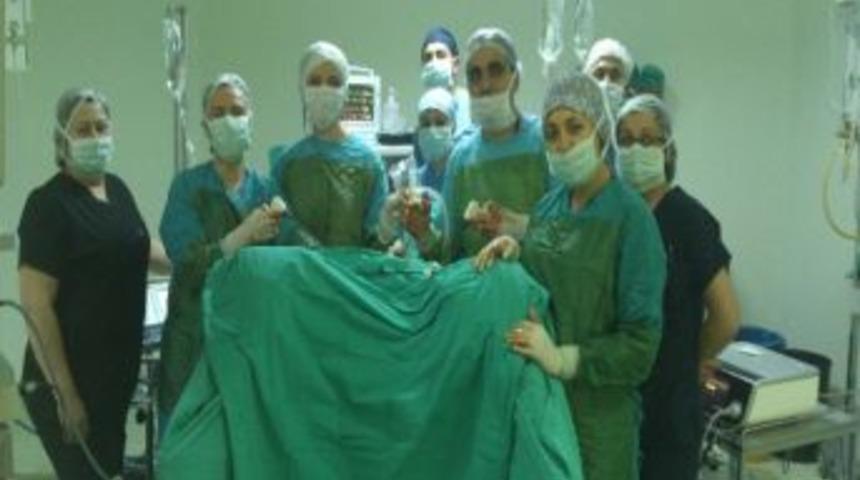 K&uuml;tahya'da İlk Kez 'kapalı Y&ouml;ntemle Rahim Alma' Ameliyatı