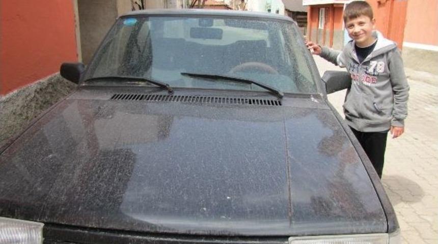 Hisarcık&rsquo;a &Ccedil;amur Yağdı