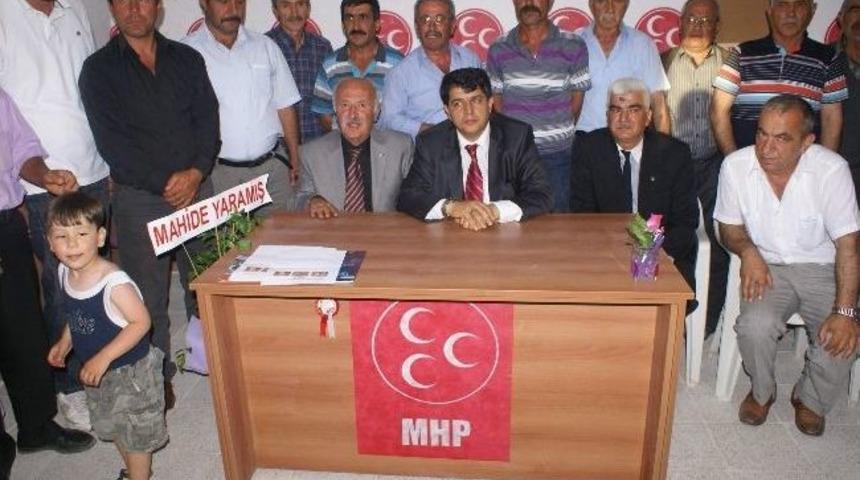 Mhp İl Başkanı 1 Yıllık S&uuml;reci Değerlendirdi