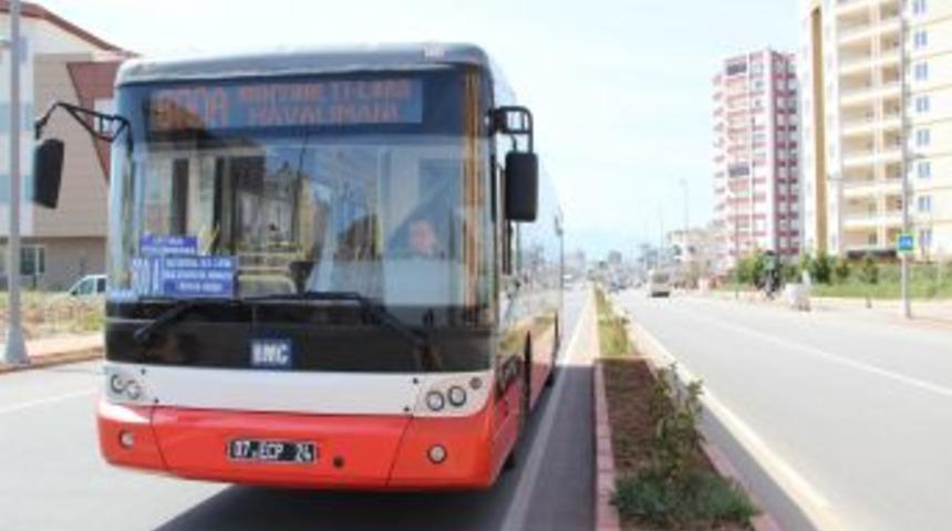 Konyaaltı Ve Lara&rsquo;dan Hava Alanına Otob&uuml;s Seferleri Başladı