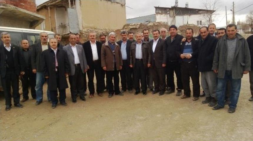 Ak Parti Malatya Milletvekili Mustafa Şahin, Selimli K&ouml;y&uuml;&rsquo;n&uuml; Ziyaret Etti