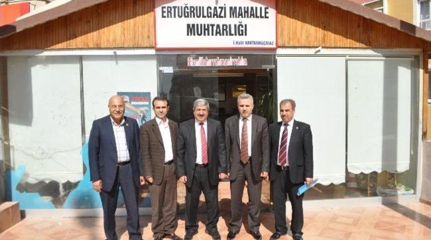Ak Parti'den Ertuğrulgazi Muhtarına Ziyaret