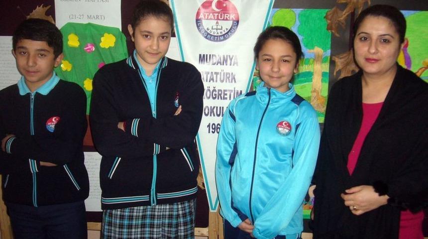 Mudanya Atat&uuml;rk Ortaokulu&rsquo;nun Matematikte Proje Başarısı