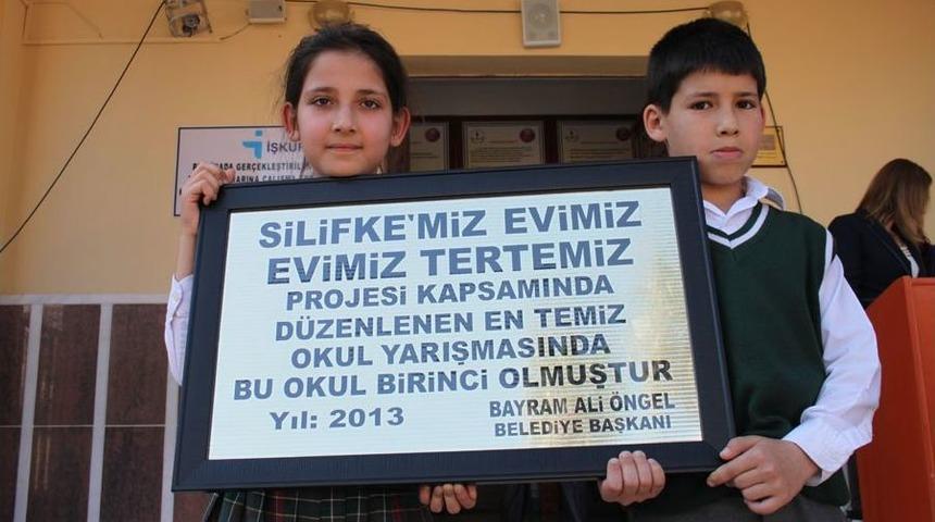 Silifke&lsquo;nin En Temiz Okulu Se&ccedil;ildi