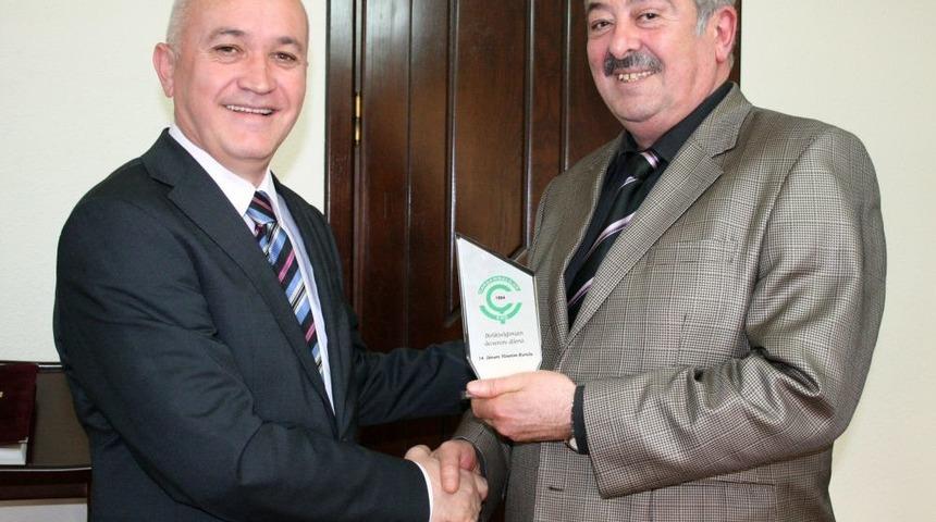 &Ccedil;arşambalılardan Emniyet M&uuml;d&uuml;r&uuml; T&uuml;rkmenli'ye Ziyaret