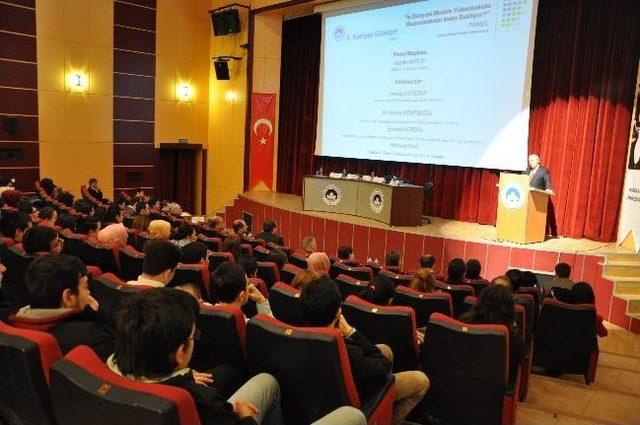 Kl&uuml; Rekt&ouml;r&uuml; Ayka&ccedil;; &ldquo;&ouml;ğretim Elemanı, &Ouml;ğrencilerine Kendisini Adamasa G&ouml;revini İyi Yapmış Değildir&rdquo; 1