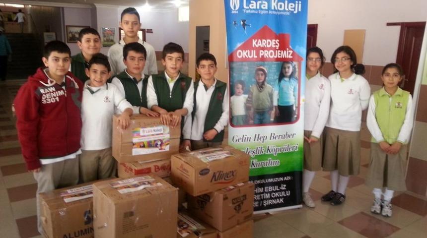 Lara Koleji, Nevşehir-Cizre Arasına G&ouml;n&uuml;l K&ouml;pr&uuml;s&uuml; Kurdu