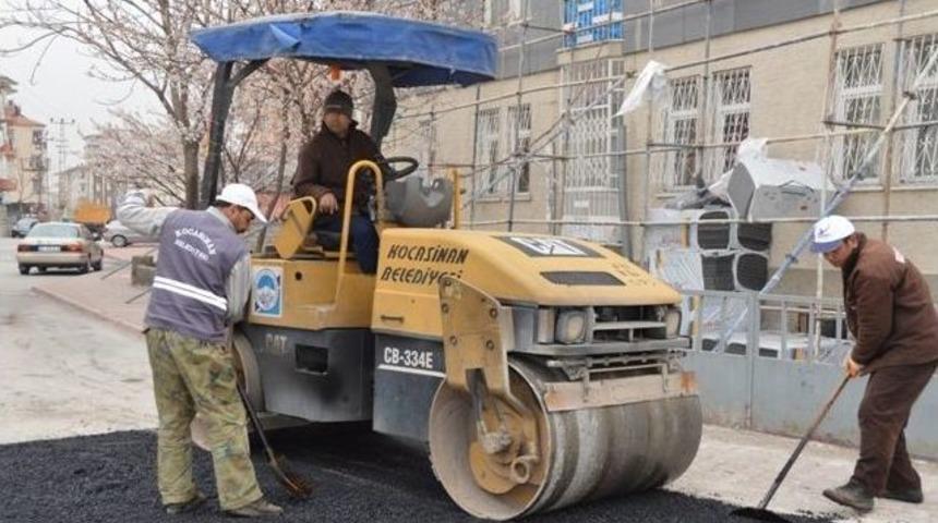 Kocasinan&rsquo;dan Yağmur &Ouml;ncesi Asfalt Ve Yama