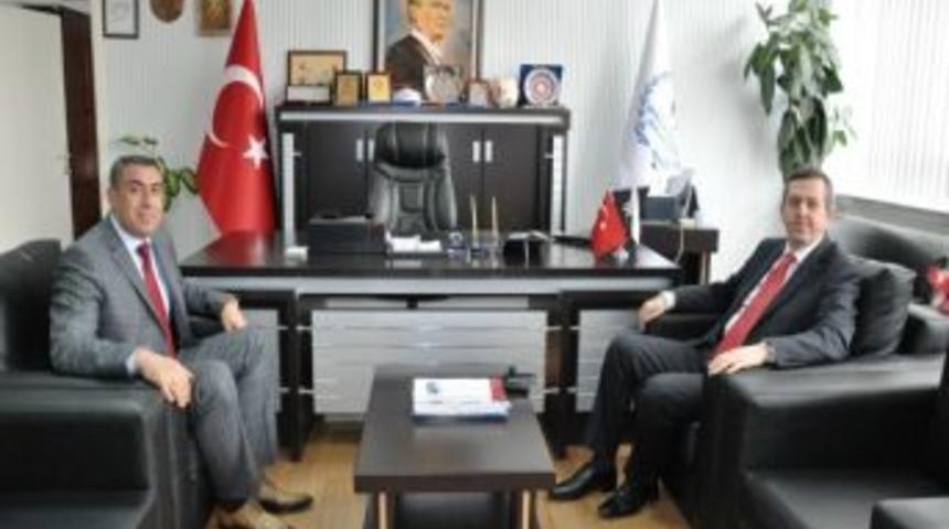 D&uuml;zce Adalet Komisyonu Başkanından Ziyaret