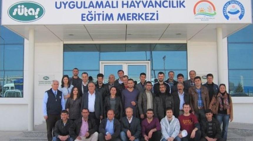 Bing&ouml;ll&uuml; &Ccedil;ift&ccedil;ilere S&uuml;taş&rsquo;ta Eğitime Katıldılar