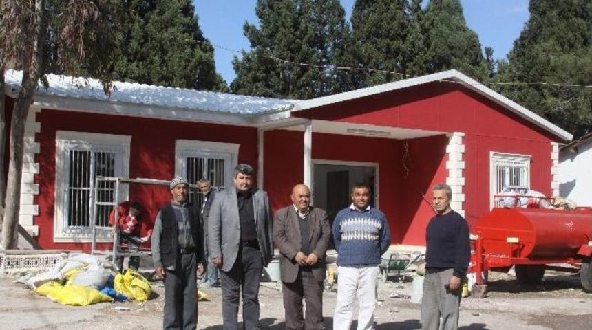 Tirkeş K&ouml;y&uuml;ne &Ccedil;elik Konstr&uuml;ksiyonlu Okul Yapıldı