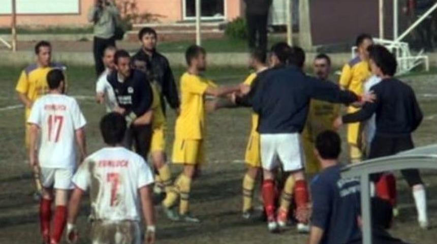 Amat&ouml;r Ma&ccedil; Olaylı Bitti