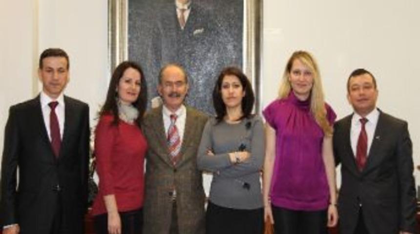 Maliye Derneği&rsquo;nden Başkan B&uuml;y&uuml;kerşen&rsquo;e Ziyaret