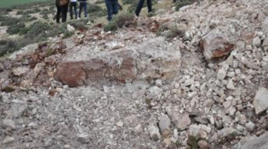 Hatay&rsquo;da Dağlık Alana Havan Topu Mermisi Isabet Etti