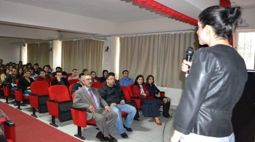 Kula Melek Y&uuml;ksek Okulu'nda İş Bulma Semineri