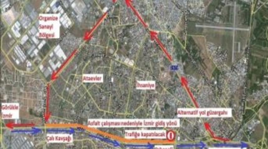Bursa İzmir Yolu Trafiğe Kapatılıyor