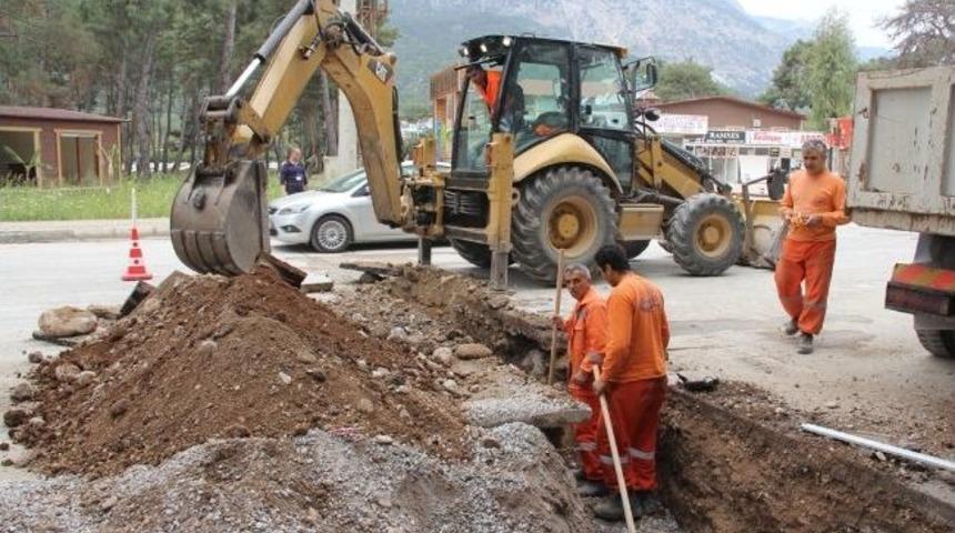 Gatab Beldibi&rsquo;nde &Ccedil;alışmalarına Devam Ediyor