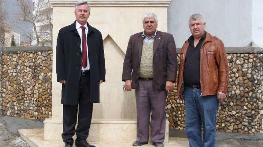 Şehit Er Mustafa Kalenci &Ccedil;eşmesi Hizmete A&ccedil;ıldı