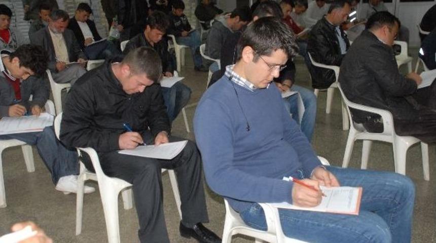 Avcı Belgesi Almak İ&ccedil;in Terlediler