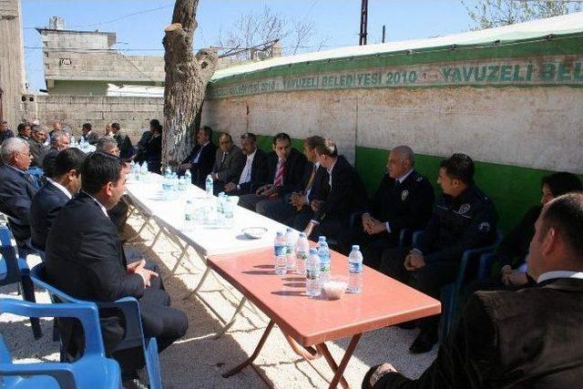 Polis Memuru Gözde Yılmaz’ın Ailesine Taziye Ziyareti 1