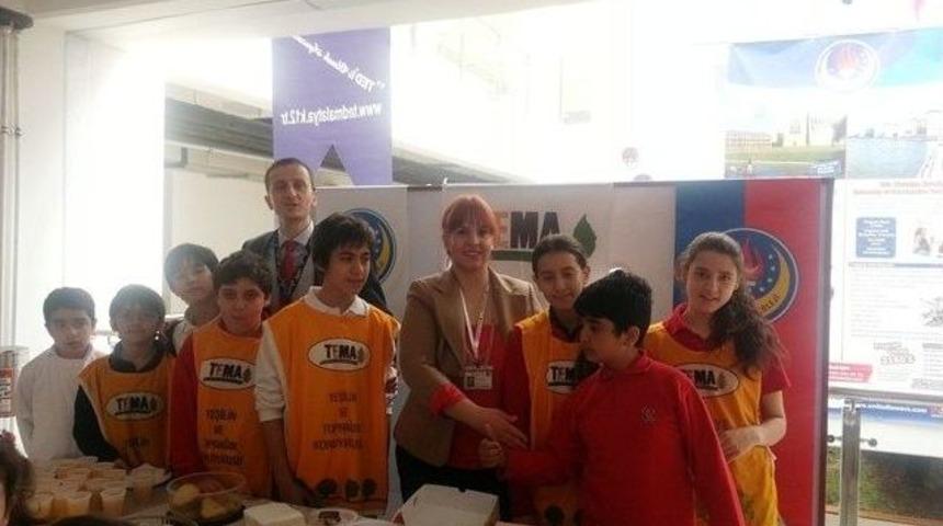 &Ouml;ğrencilerden Yeşili Korumaya Destek