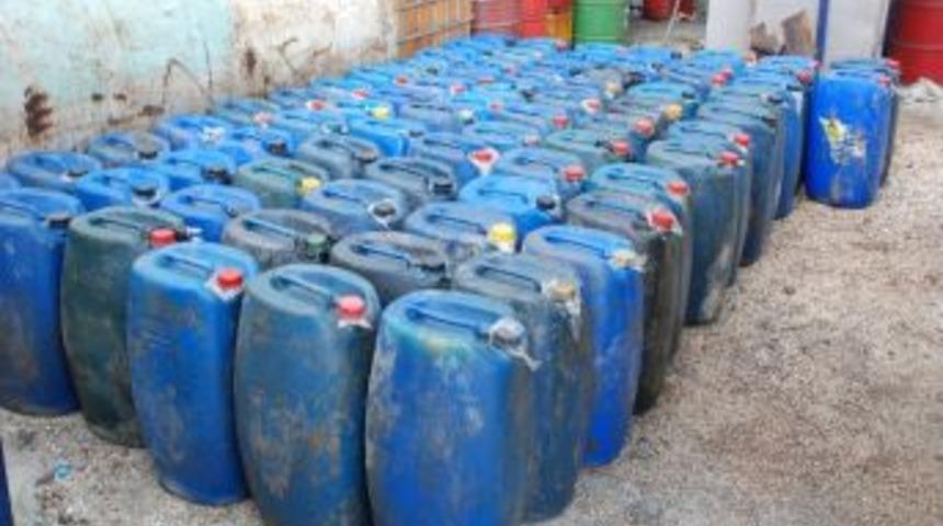 Kırıkhan'da 4 Bin 550 Litre Ka&ccedil;ak Mazot Ele Ge&ccedil;irildi